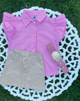 Conjunto Infantil Menina Country