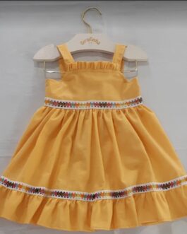 Vestido Infantil Renda Colorida