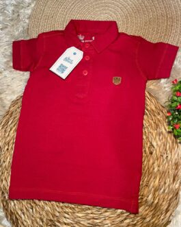 Camisa Gola Polo – 1, Vermelho